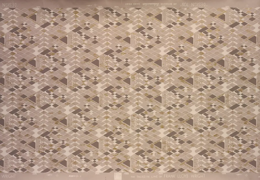 Design 705 by Frank Lloyd Wright