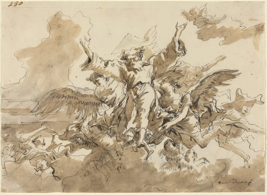 Creation of the Universe by Giovanni Domenico Tiepolo