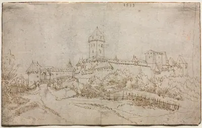 View of a Castle (recto)