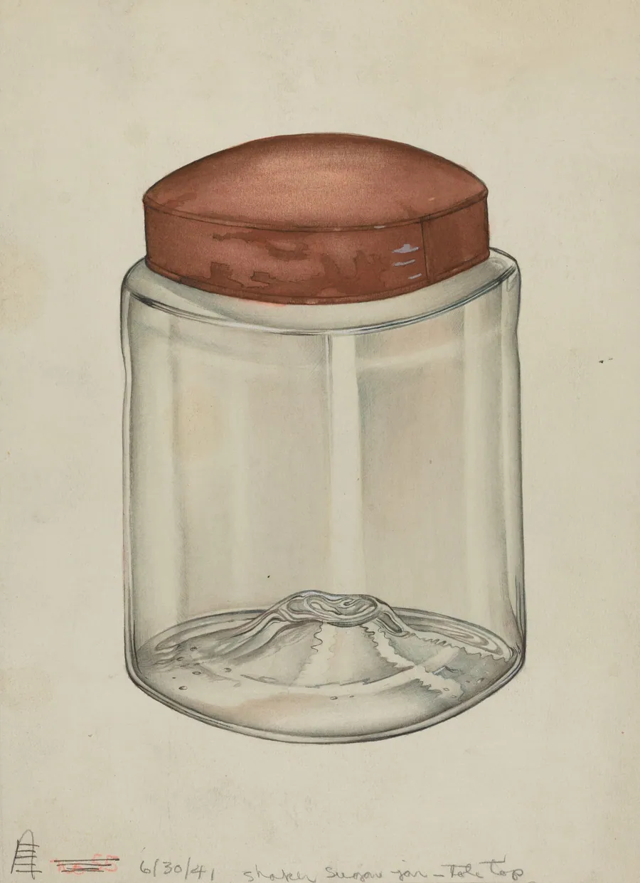 Shaker Sugar Jar by Charles Goodwin