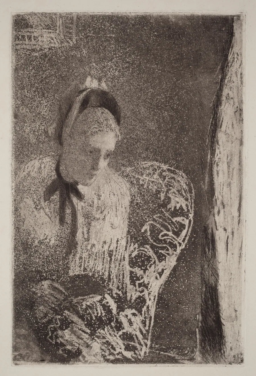Waiting by Mary Cassatt
