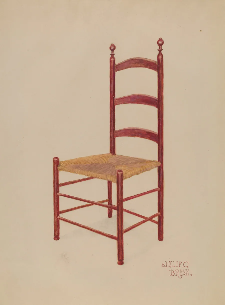 Ladderback Chair by Julie C. Brush
