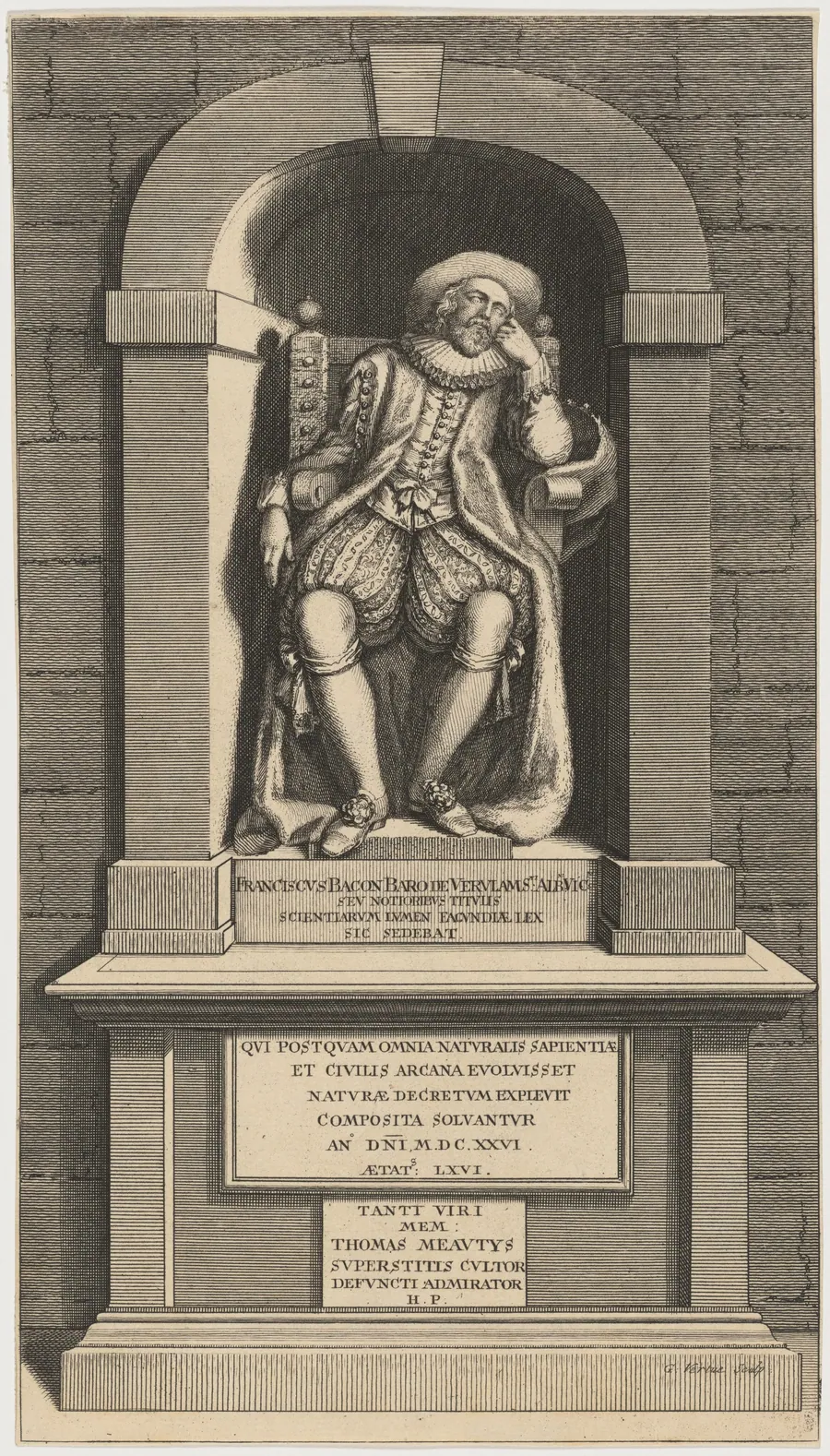 Francis Bacon by George Vertue