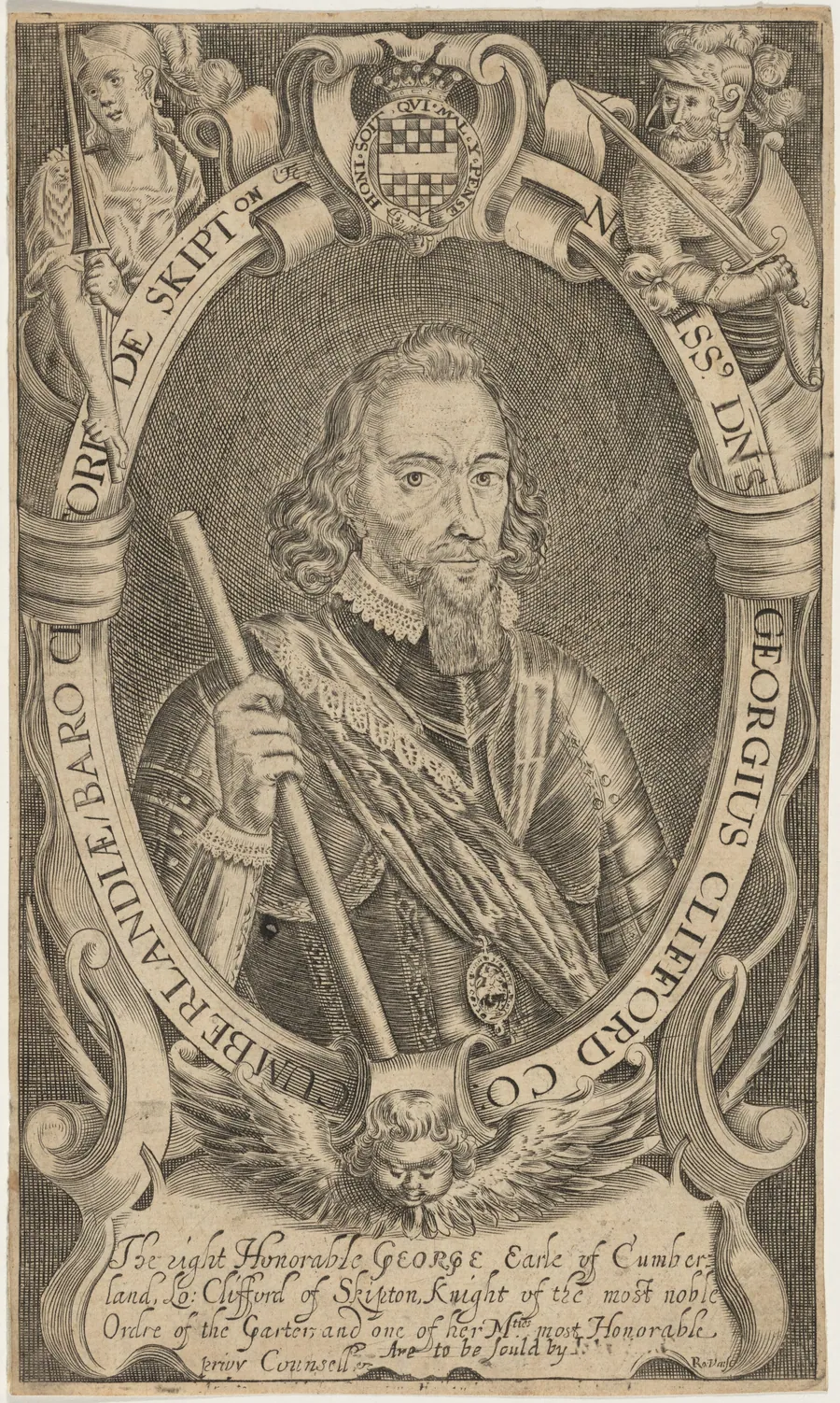 George Clifford, Earl of Cumberland by Robert Vaughan