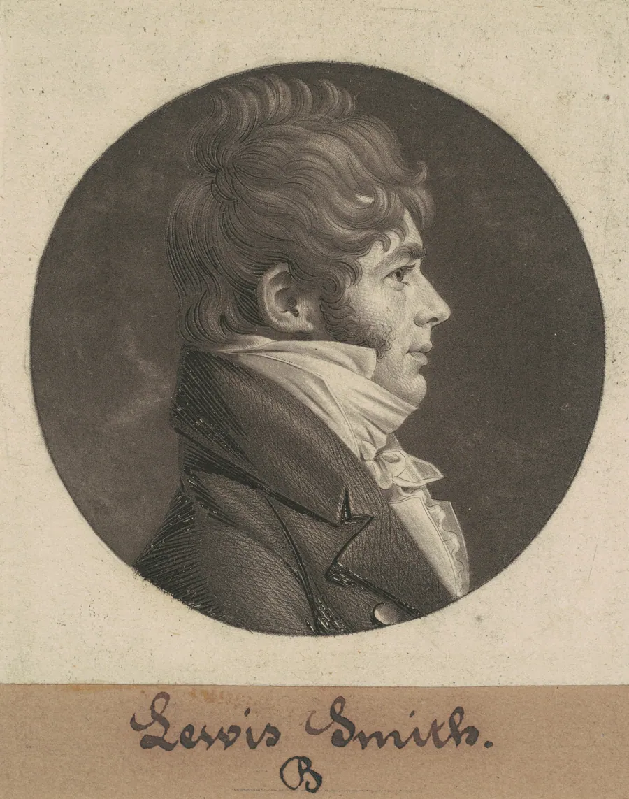 Louis Buchanan Smith by Charles B. J. Févret de Saint-Mémin