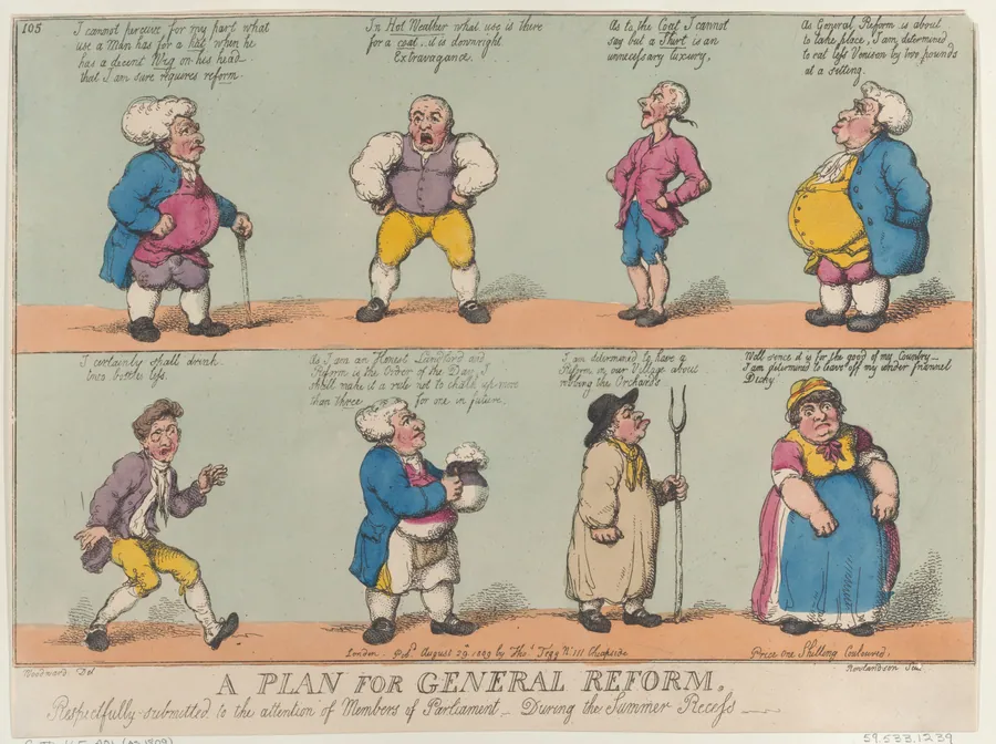 A Plan for General Reform, Respectfully submitted to the attention of Members of Parliament, During the Summer Reccess by Thomas Tegg