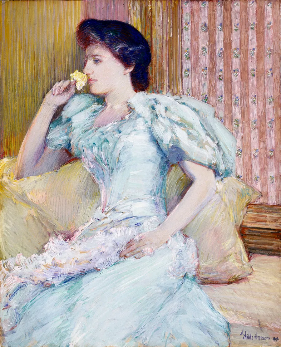 Lillie (Lillie Langtry) by Childe Hassam, born Dorchester, MA 1859-died East Hampton, NY 1935