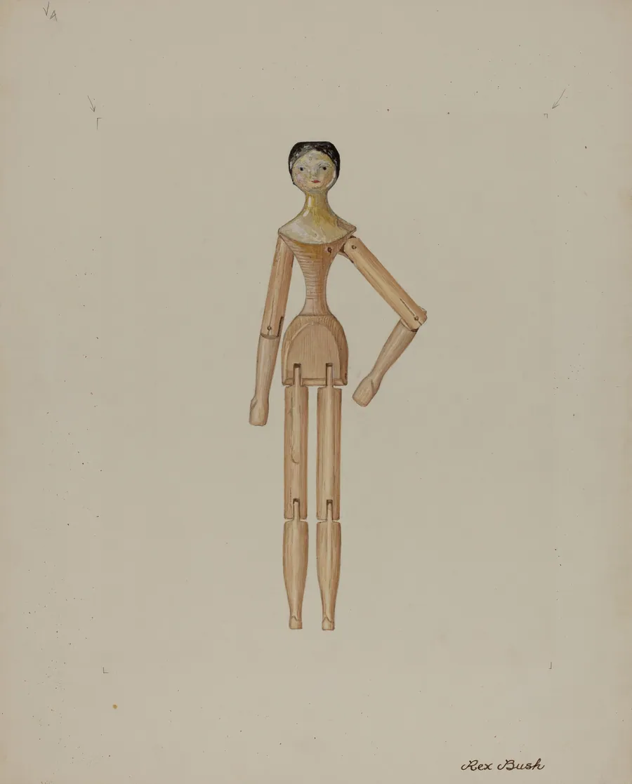 Doll - "Clarissa" by Rex F. Bush