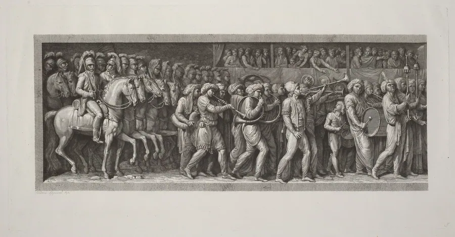 The Entrance of the French into Milan, 15 May 1796 by Giuseppe Rosaspina