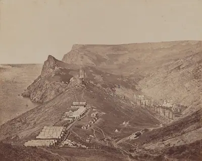 Fortification above Balaclava Harbor