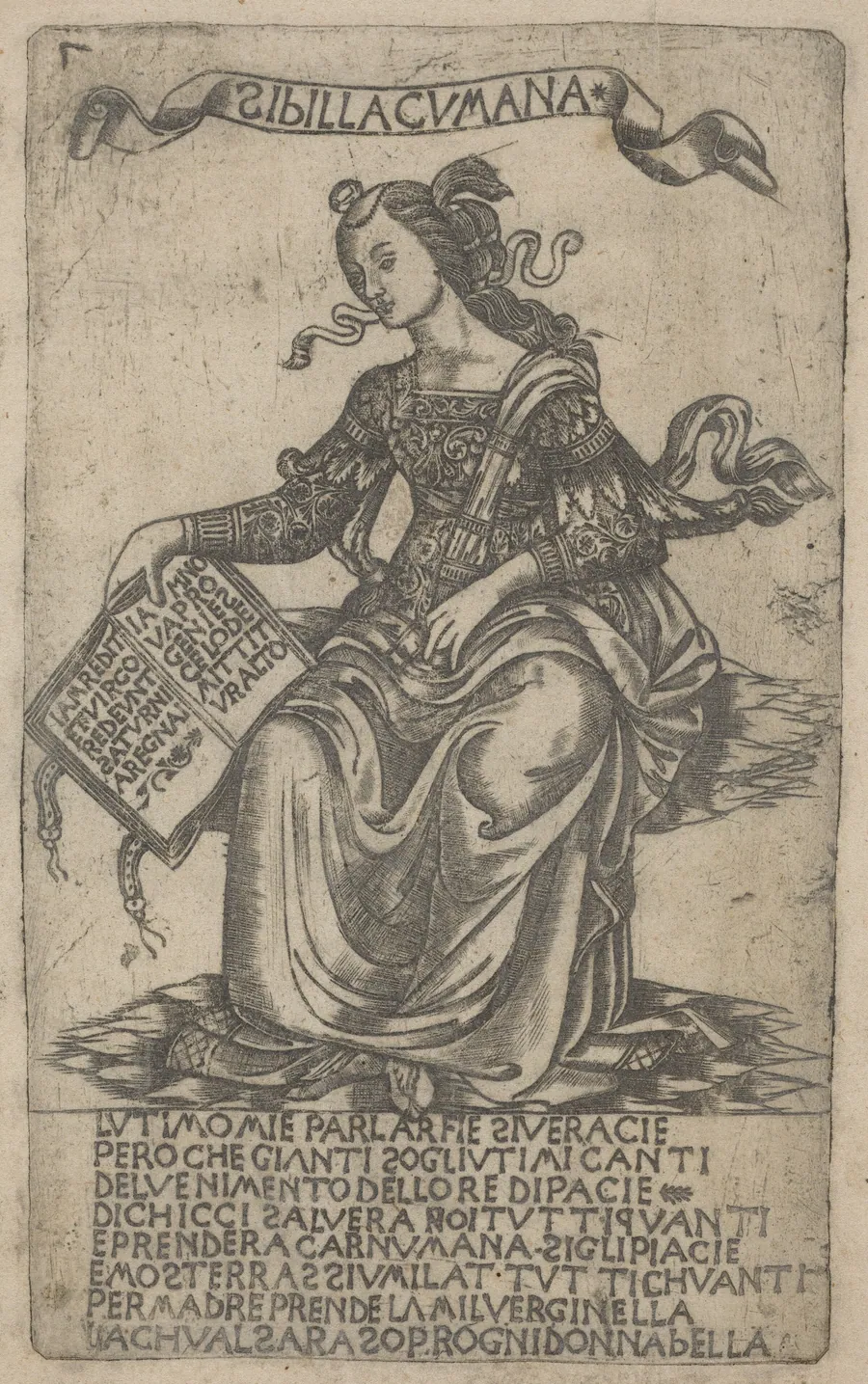 Cumaean Sibyl by Italian 15th Century
