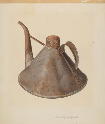 Spouted Oil Can
