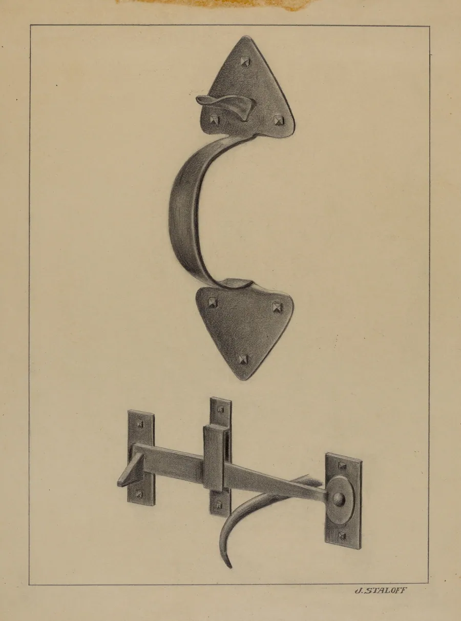 Door Handle and Thumb by Jack Staloff