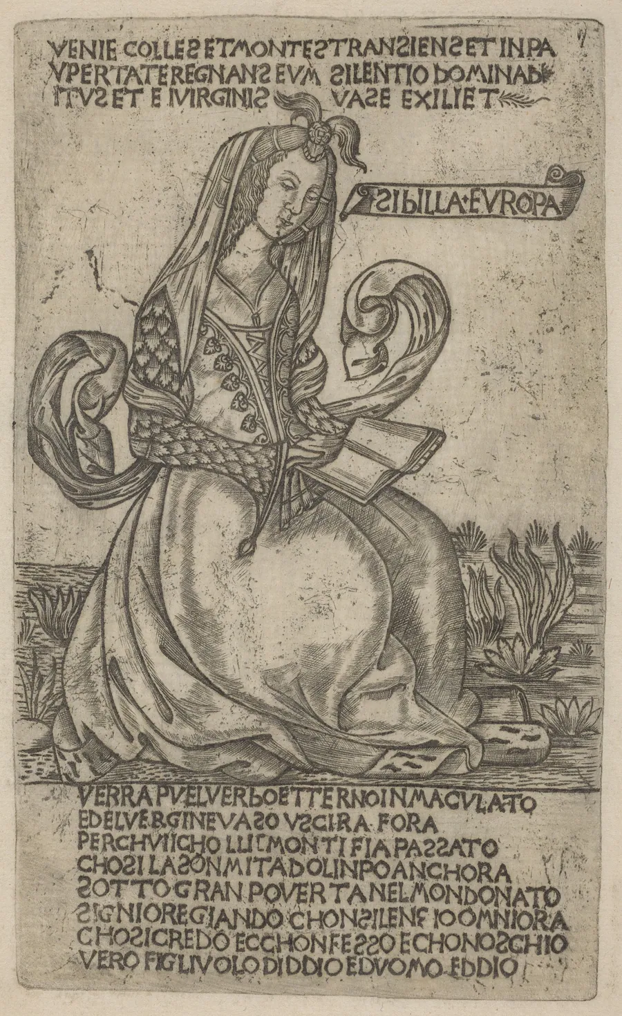 European Sibyl by Italian 15th Century
