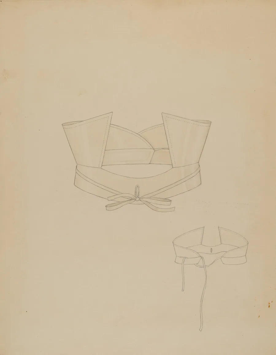 High Linen Collar by Henry De Wolfe