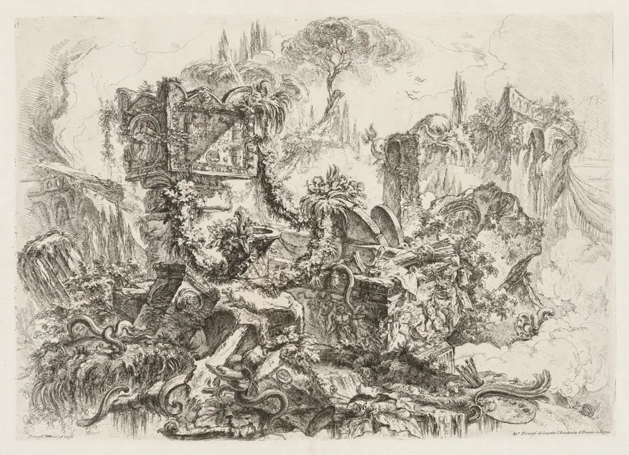 The Tomb of Nero by Giovanni Battista Piranesi