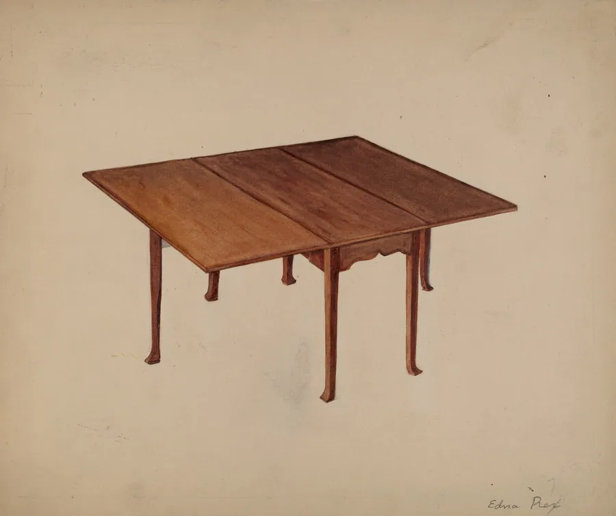 Table, Patrick Henry by Edna Crenshaw Rex