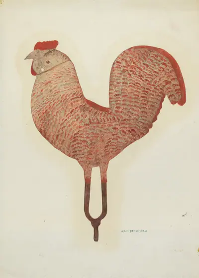 Weather Vane Rooster