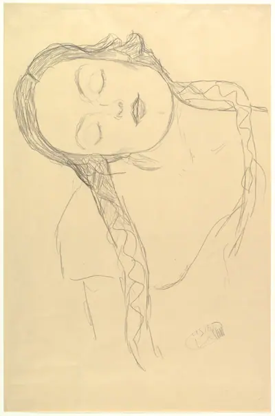 Half-figure of a Young Woman