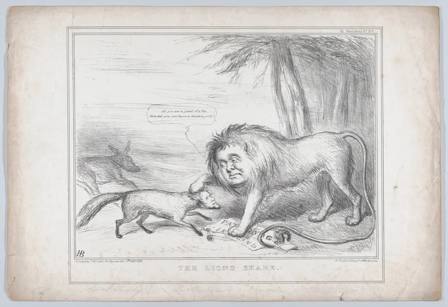 The Lion's Share by Constantine Henry Phipps, 1st Marquess of Normanby