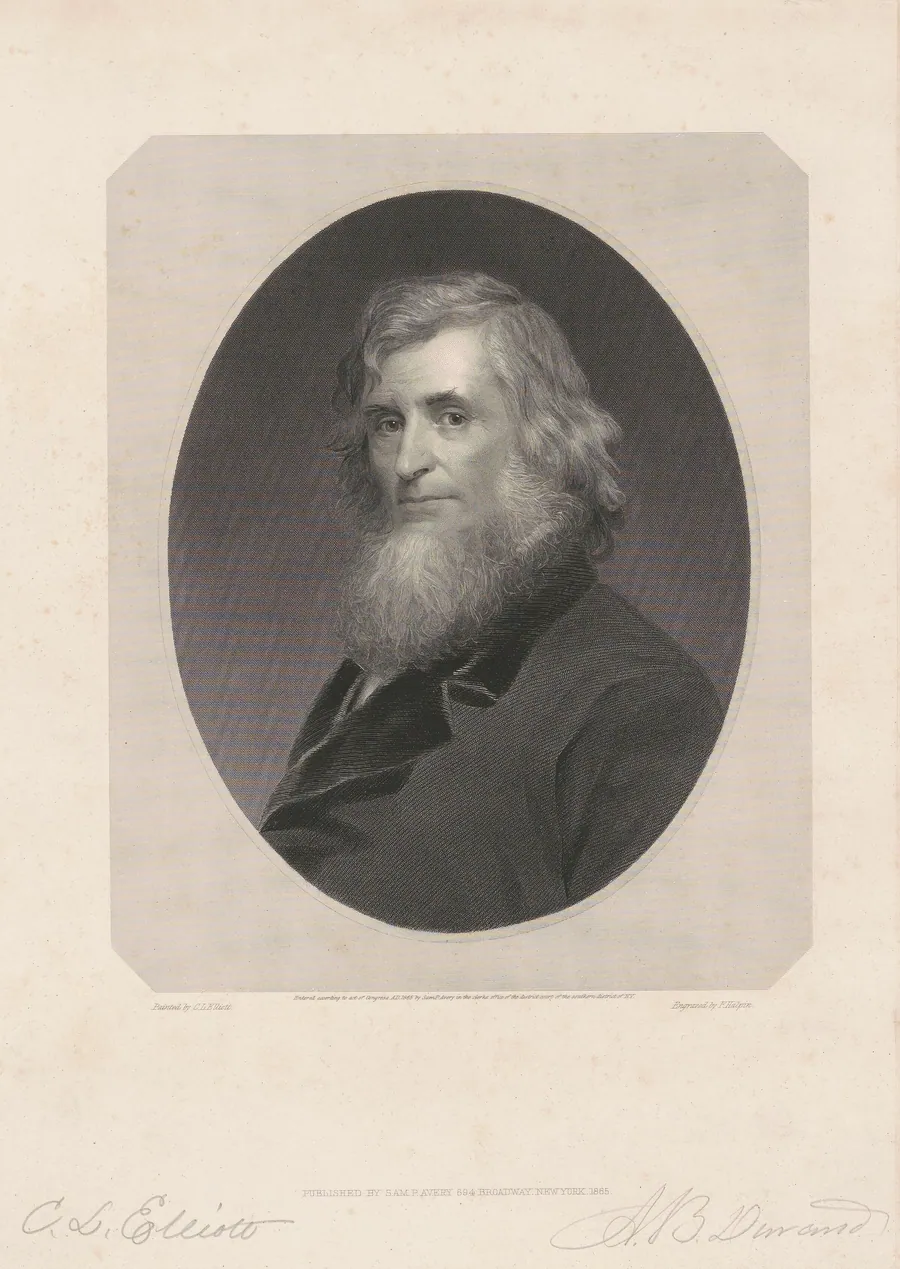 Asher B. Durand by Frederick Halpin
