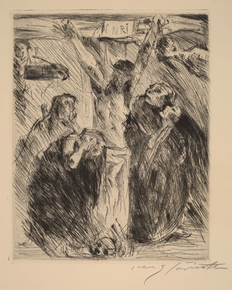 Kreuzigung, nach dem Altarbild in Tölz (Crucifixion, after the Altarpiece at Tölz) by Lovis Corinth