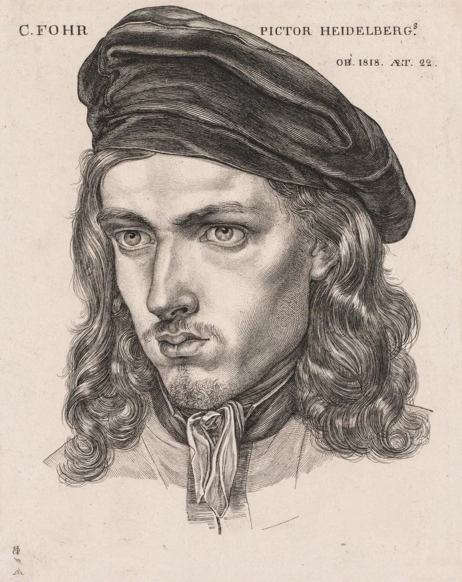 Portrait of Carl Philipp Fohr by Samuel Amsler
