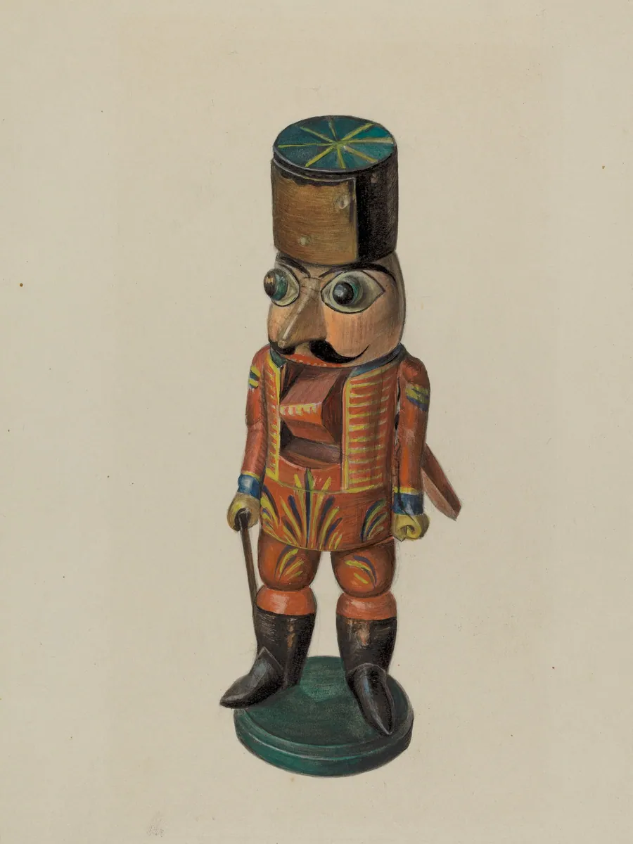 Nutcracker by Mina Lowry