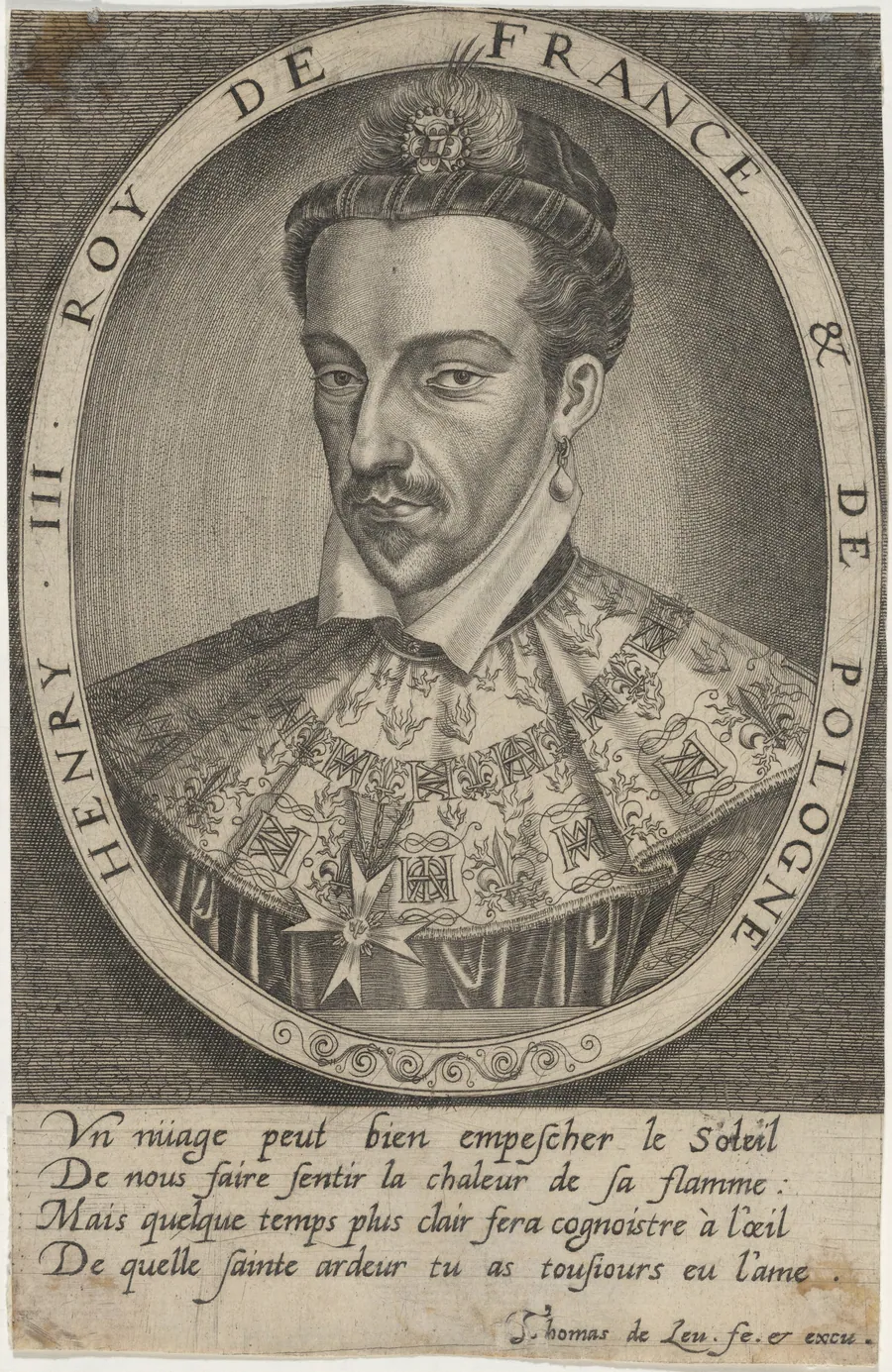 Henry III of France by Thomas de Leu