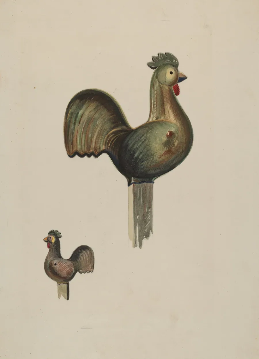 Counterbalance Rooster by James H.C. Vail