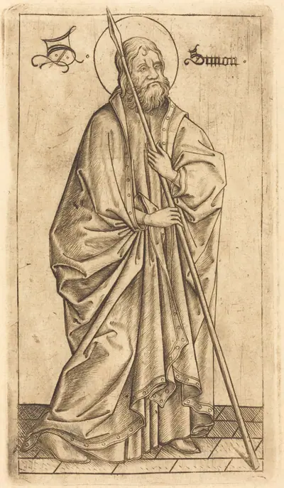 Saint Thomas (?) or Saint Simon (?)