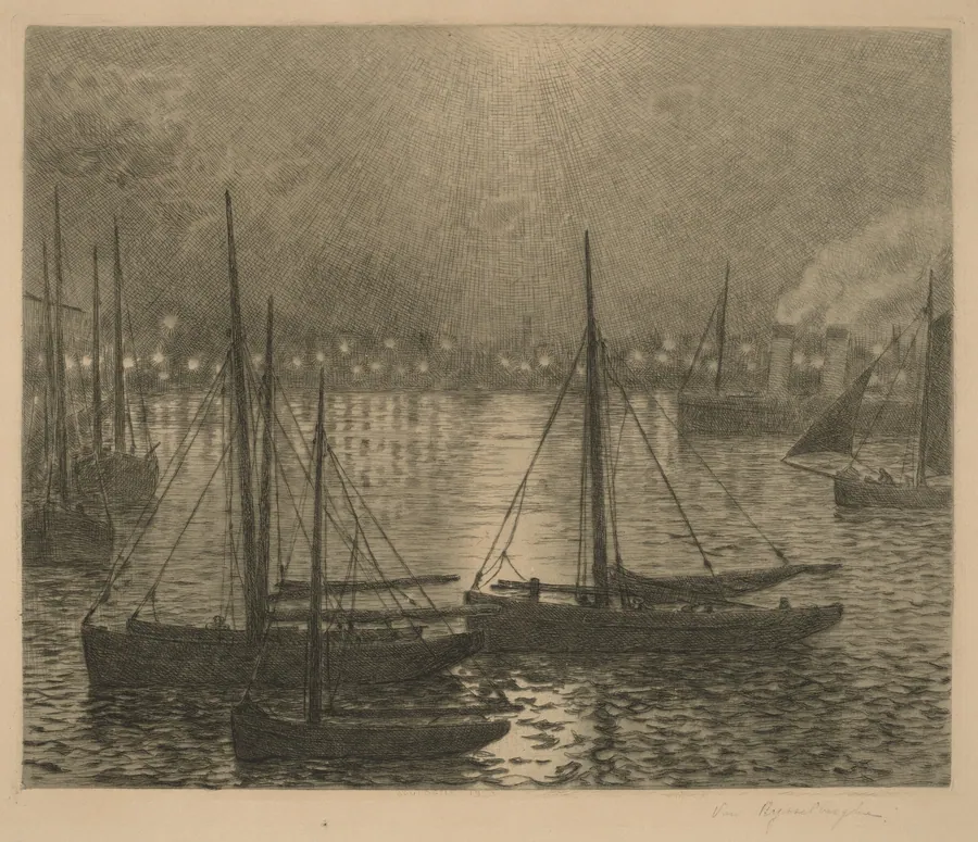 Boulogne by Théo van Rysselberghe