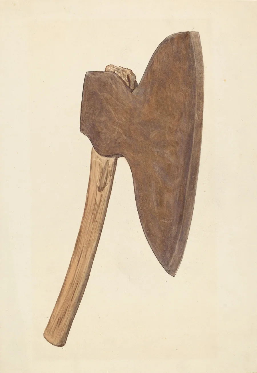 Pioneeer Broad Axe by Glenn Wilson