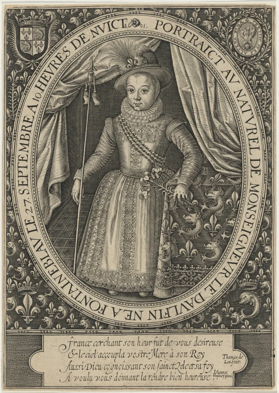 Louis XIII, King of France by Thomas de Leu