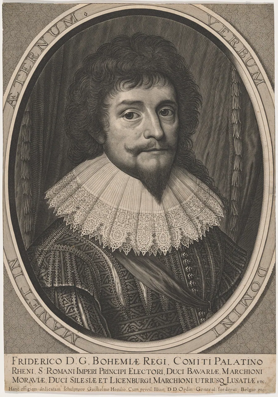 Frederick of Bohemia by Willem Hondius