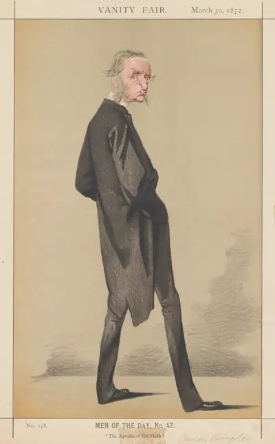 Vanity Fair: Men of the Day, No. 42 "The Apostle of the Flesh"