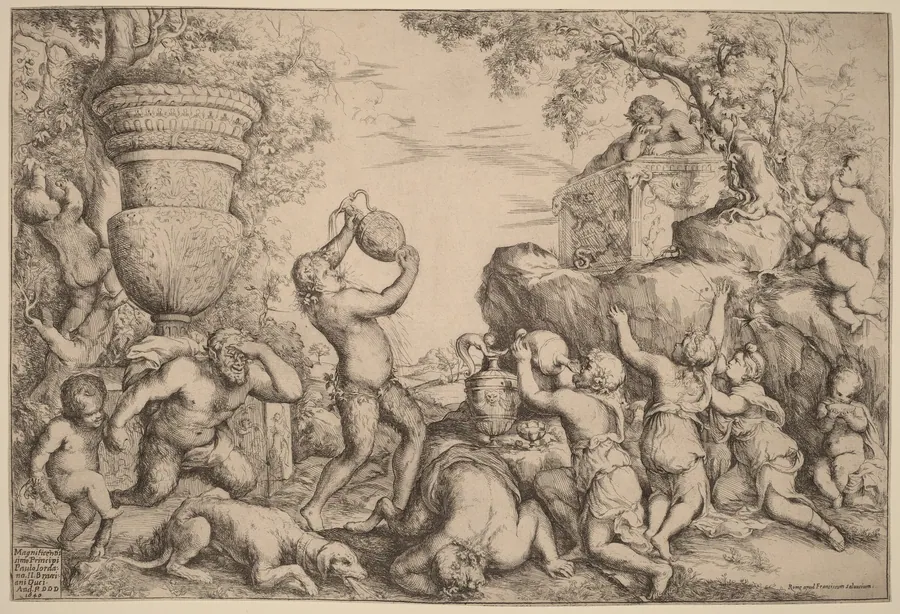 Bacchanal by Giovanni Andrea Podestà