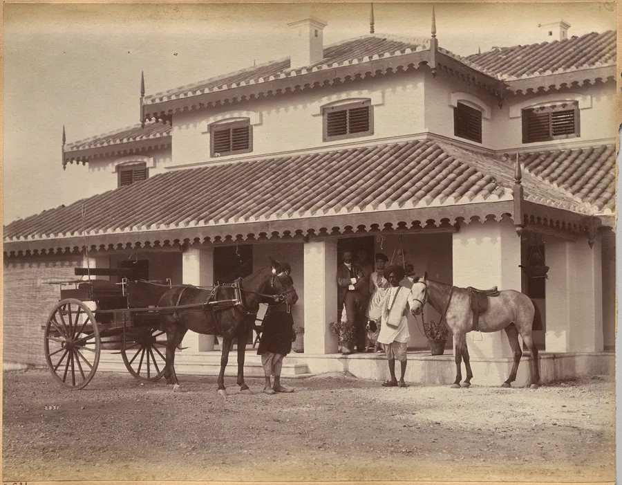 Mr. MacNull, Jhansi (verso) by Raja Deen Dayal
