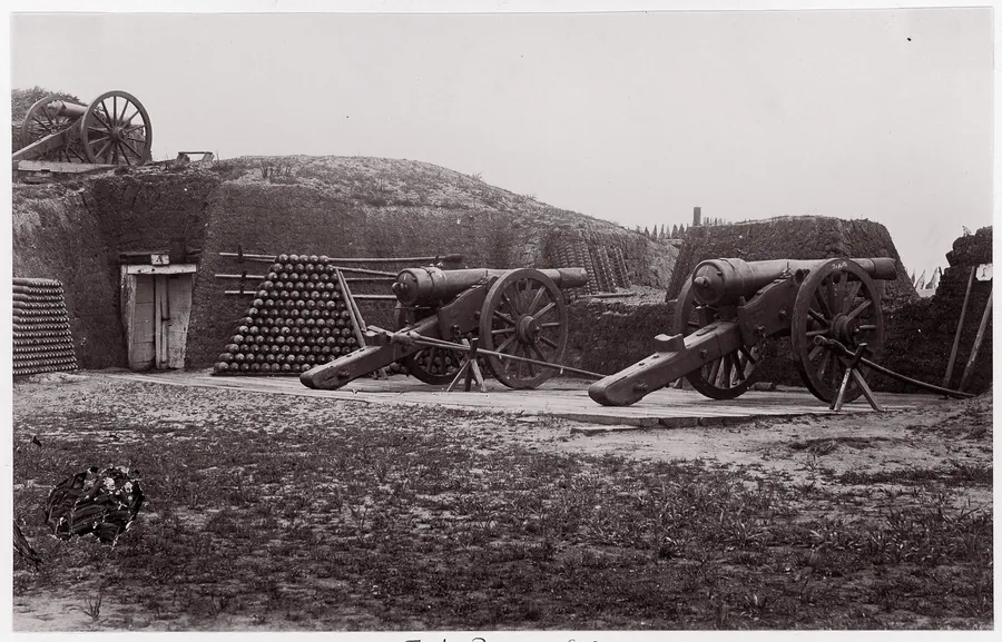 Fort Putnam, South Carolina by Mathew B. Brady