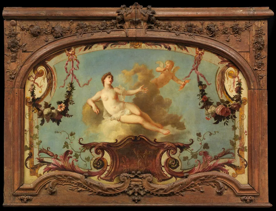Allegorical subject by French Painter
