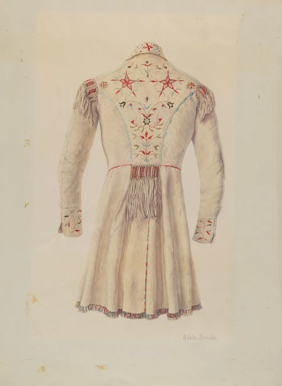 Deer Skin Coat by Adele Brooks