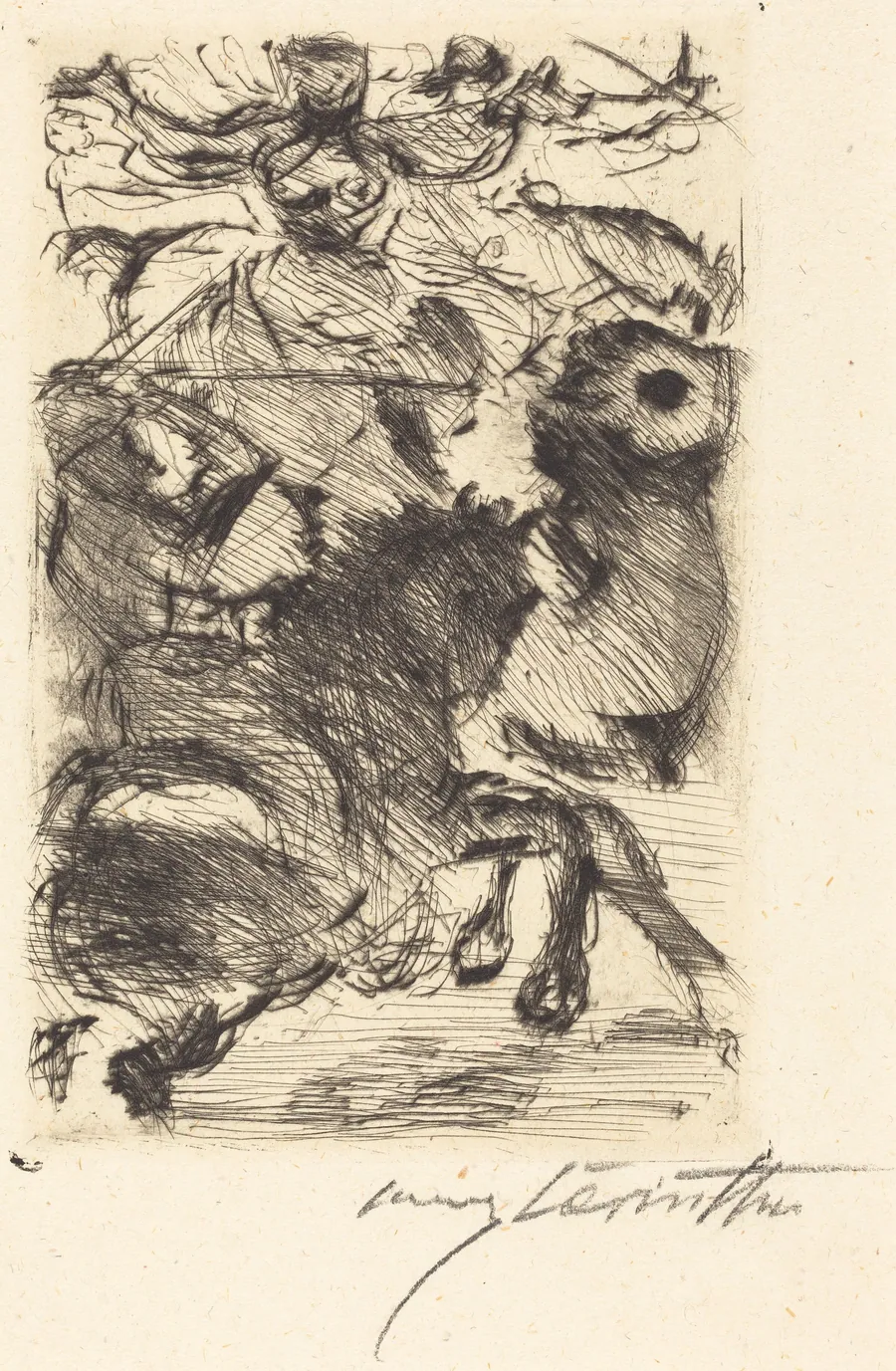 Adhba die Kamelin (Adhba the Camel) by Lovis Corinth