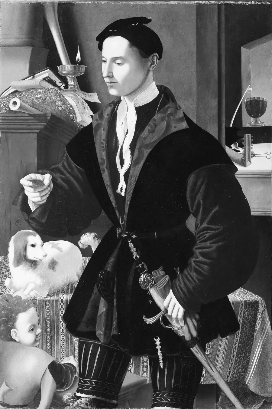 Portrait of a Young Man by Bernardino Detti