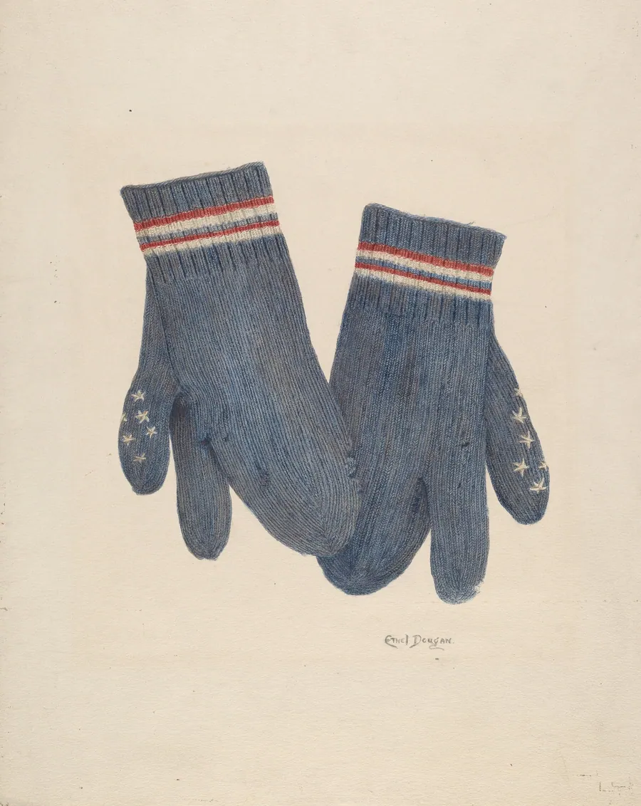 Mittens by Ethel Dougan