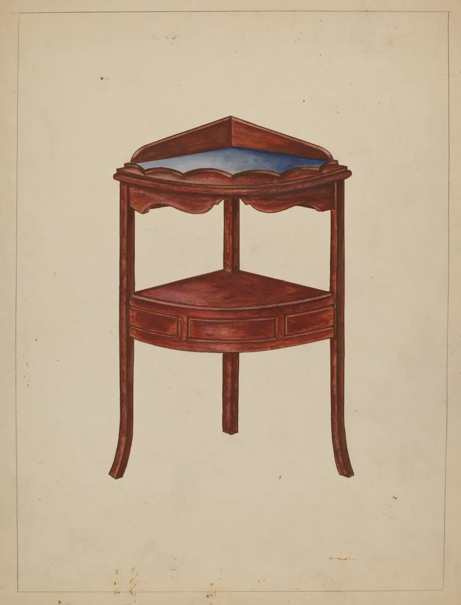 Corner Wash-stand by Charlotte Winter