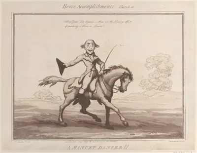 Horse Accomplishments, Sketch 10: A Minuet Dancer !!