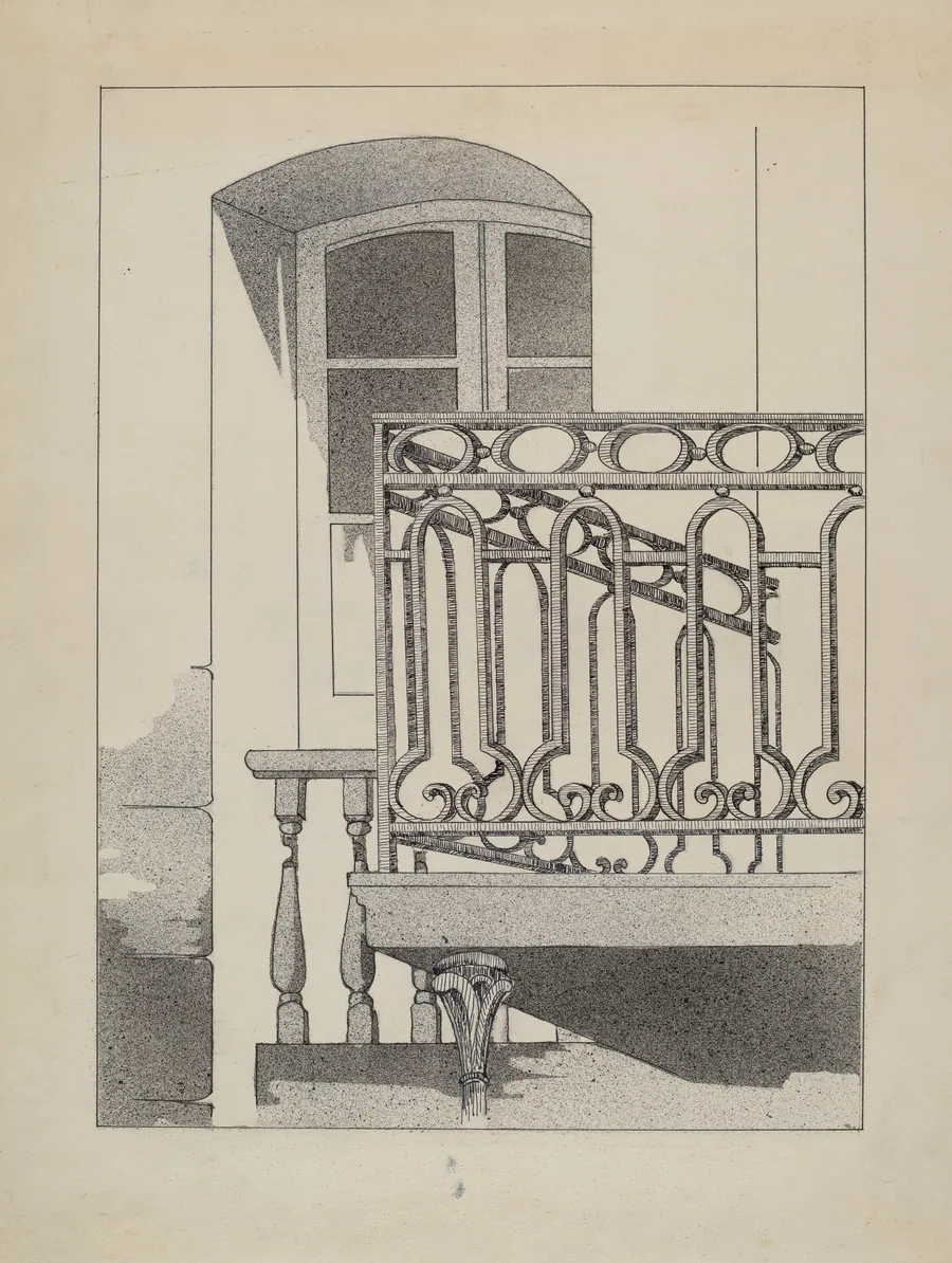 Iron Balcony by Aurelia Arbo