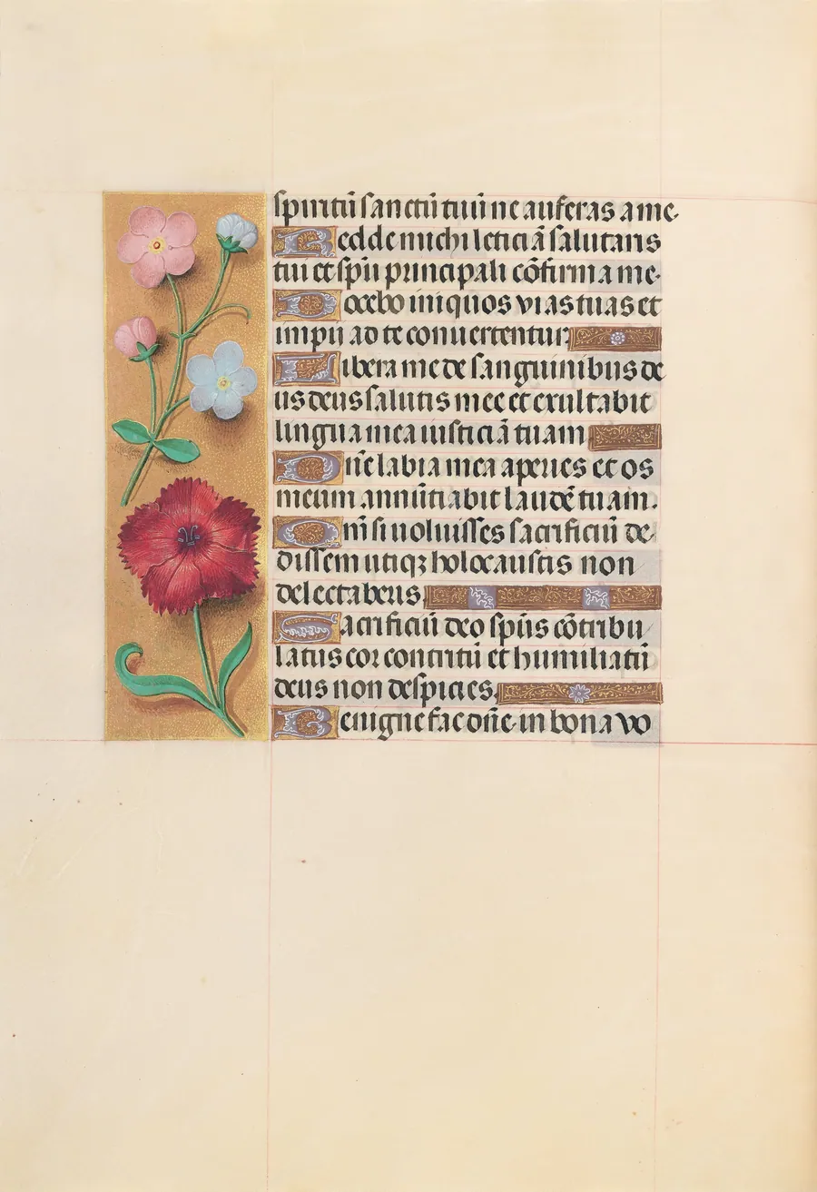 Hours of Queen Isabella the Catholic, Queen of Spain:  Fol. 205v by Master of the First Prayerbook of Maximillian