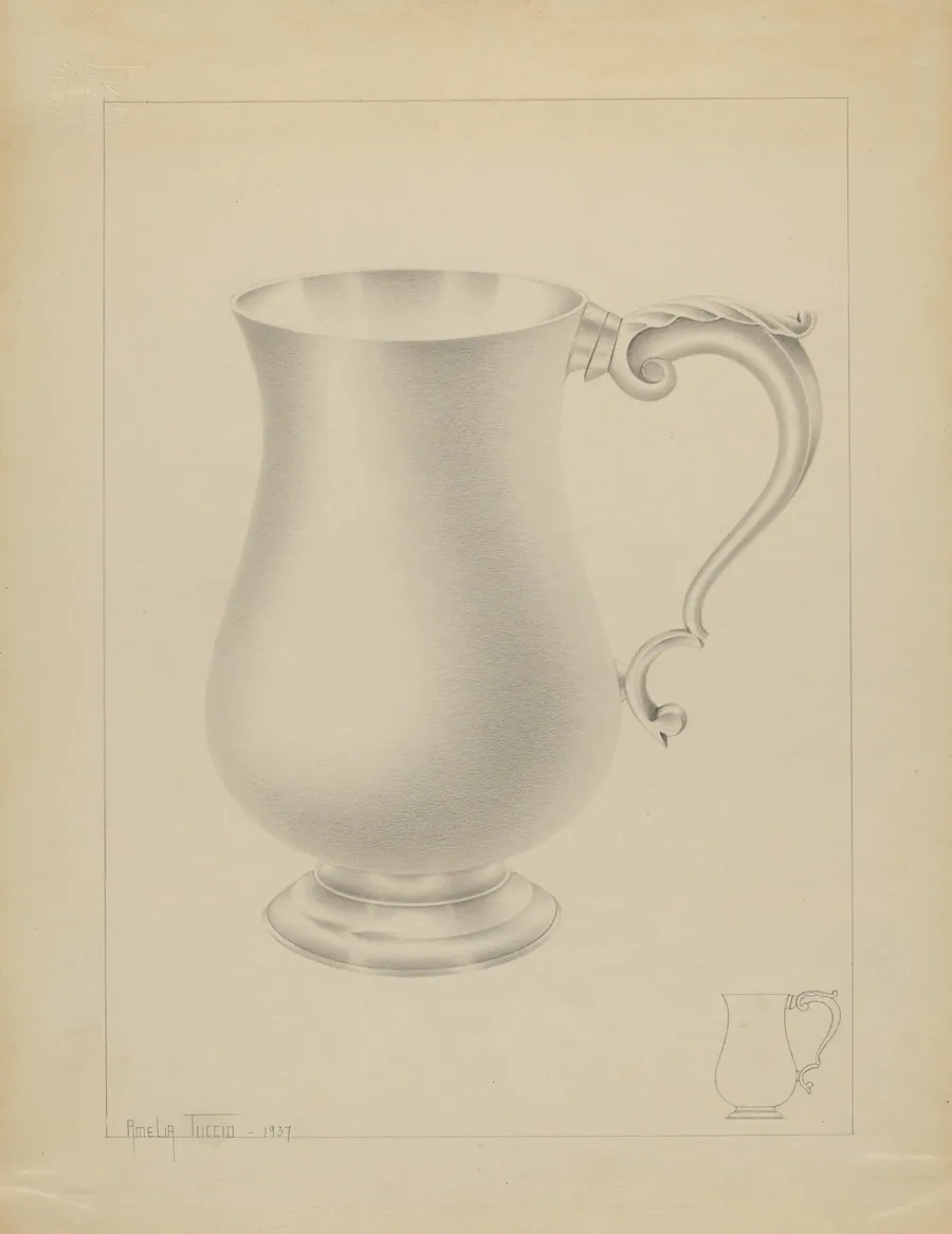Silver Mug by Amelia Tuccio