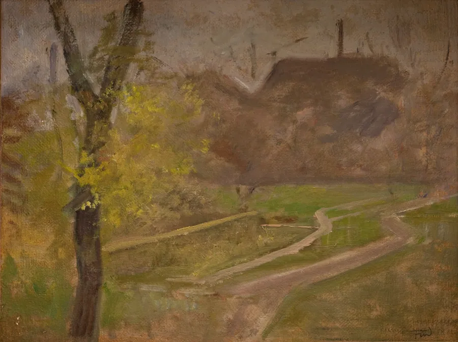 De døvstummes have. Paris by Ludvig Find